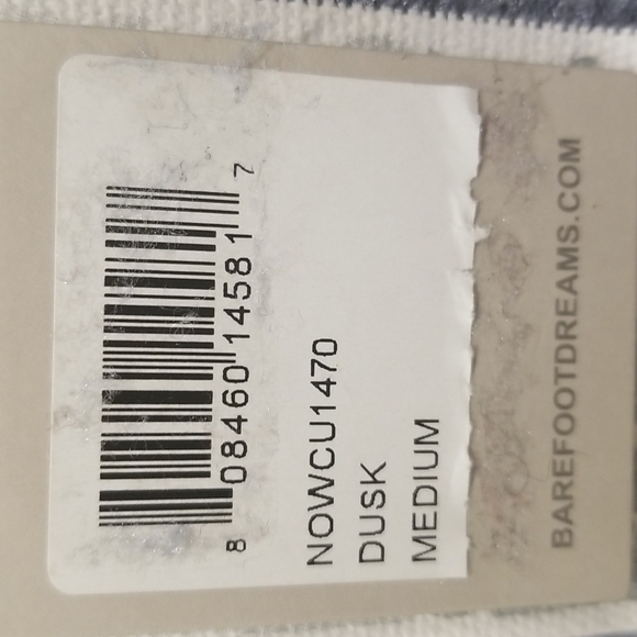 💕BAREFOOT DREAMS💕 CozyChic Open Cardigan ~ Dusk Blue Medium M NWT - Picture 11 of 12